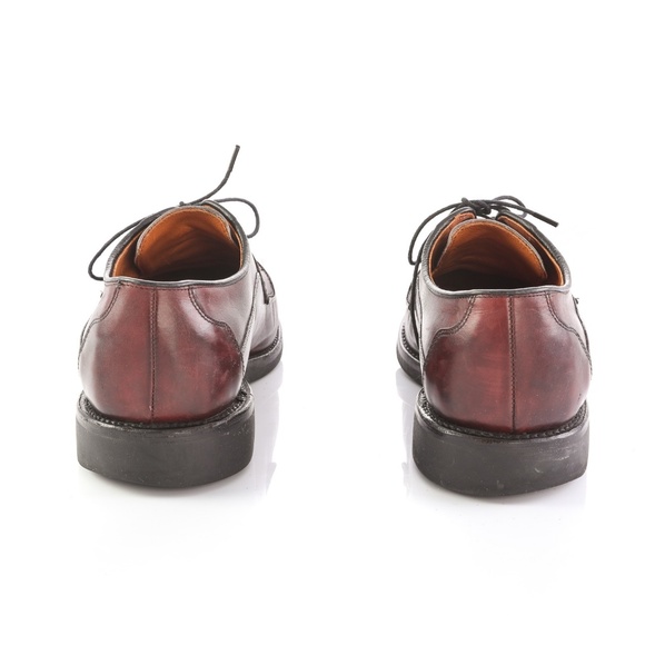 Allen Edmonds Burgundy Leather Derby Dress Shoes